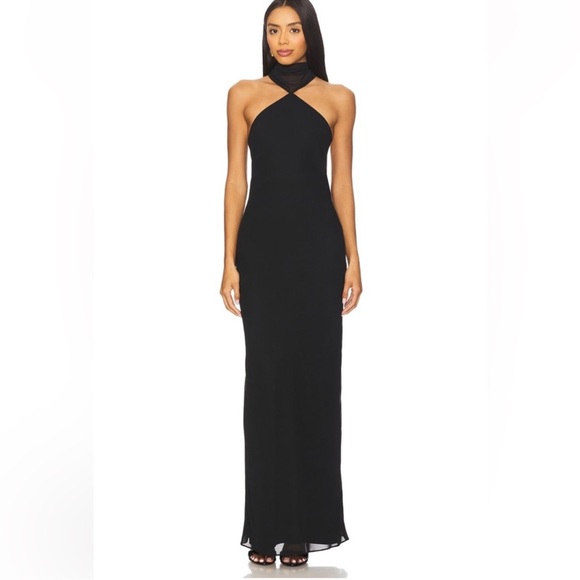 Zara Black Backless Dress Zara Black Backless Dress